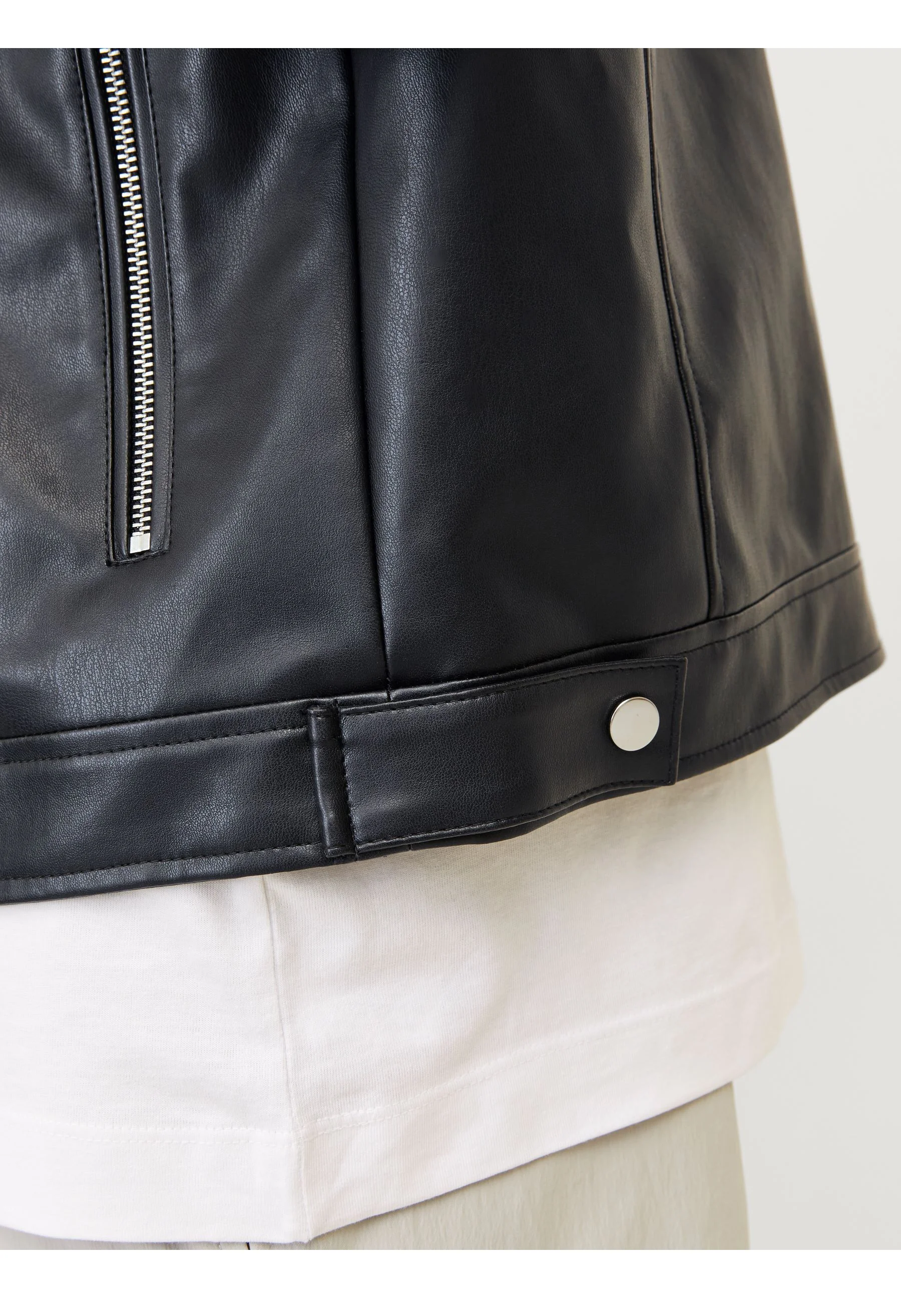 Jack & Jones JCOGRAIN JACKET - Chaqueta de piel sintética