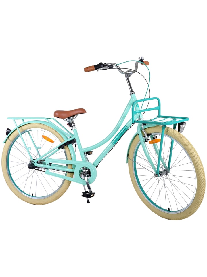 Volare Kinderfahrrad Excellent Fahrrad für Mädchen 26 Zoll Kinderrad in Grün 9 Jahre günstig kaufen onesize
