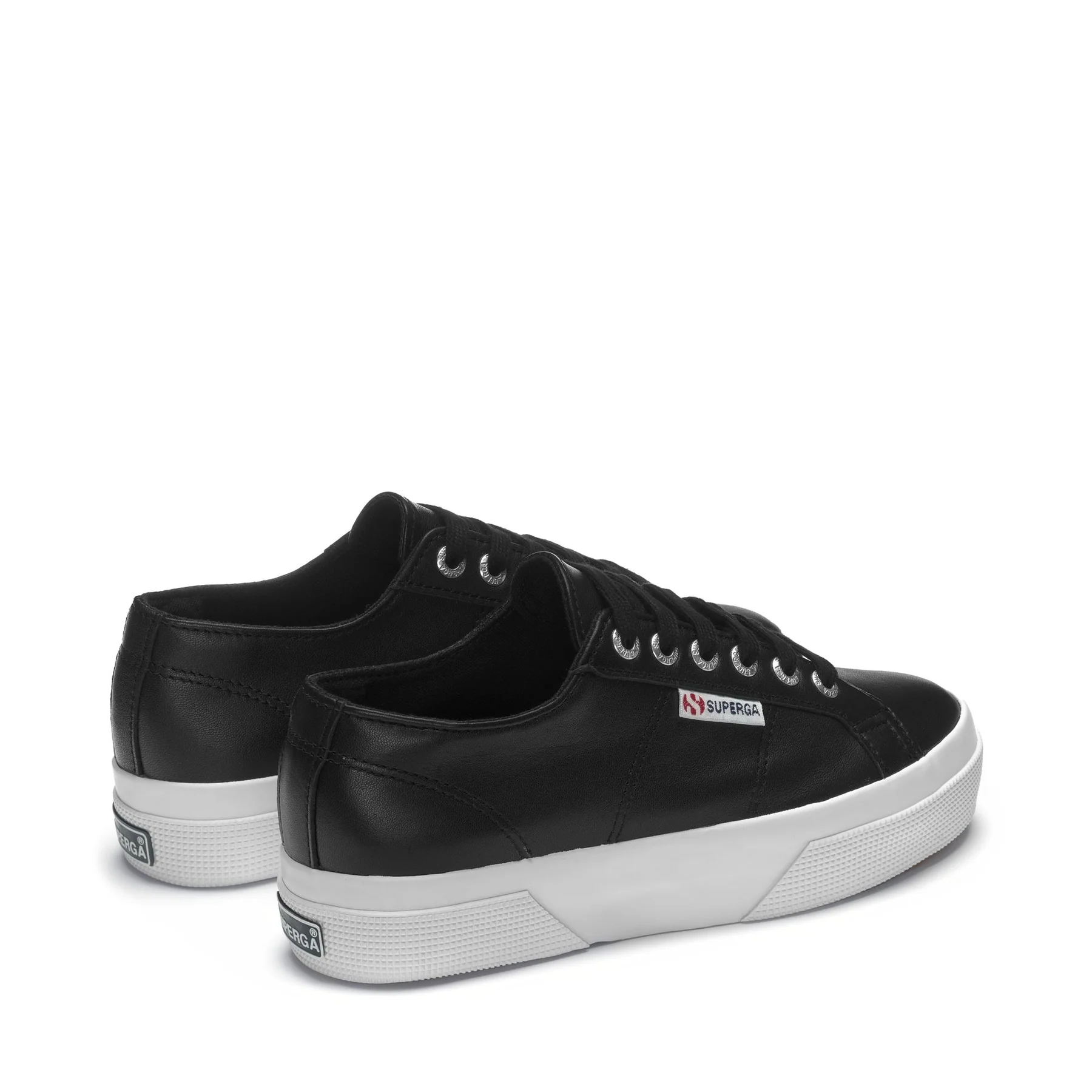 2740 PLATFORM NAPPA-BLACK-WHITE