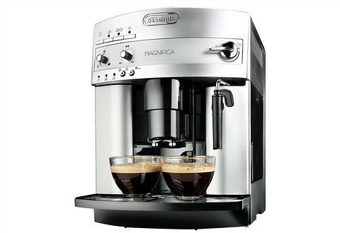 De'Longhi Kaffeevollautomat Magnifica ESAM 3200.S, Milchaufschäumdüse, Kegelmahlwerk 13 Stufen, Herausnehmbare Brühgruppe