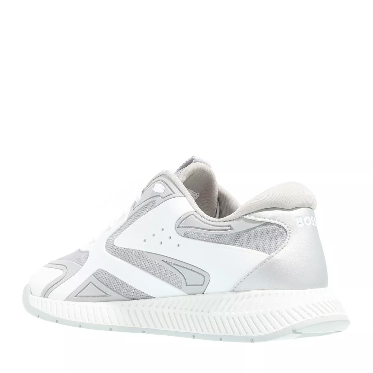 BOSS Komfort Schnürer weiss Low-Top Sneaker