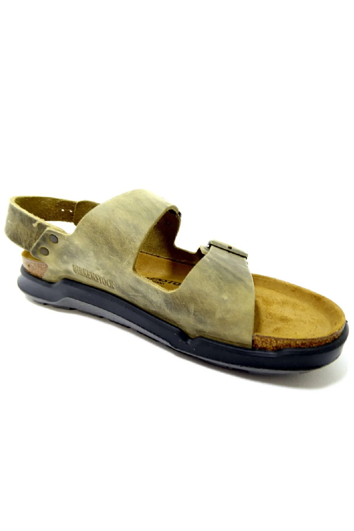 Birkenstock  Sandalette - Grün - Flacher Absatz