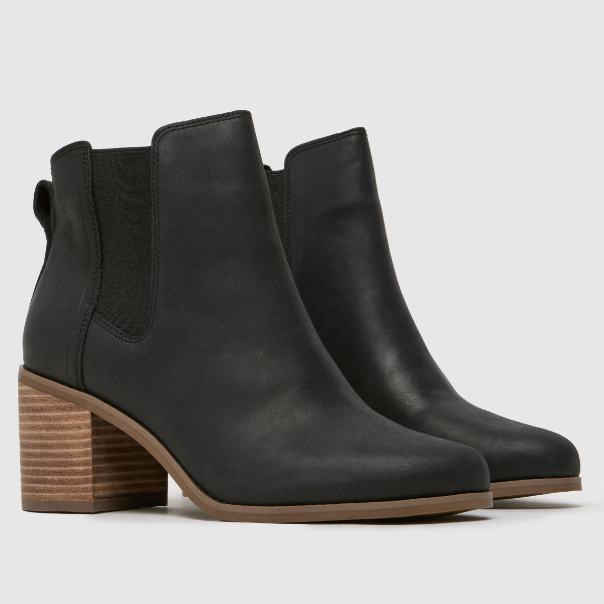 TOMS – Evelyn – Svarta chelsea-stövlar