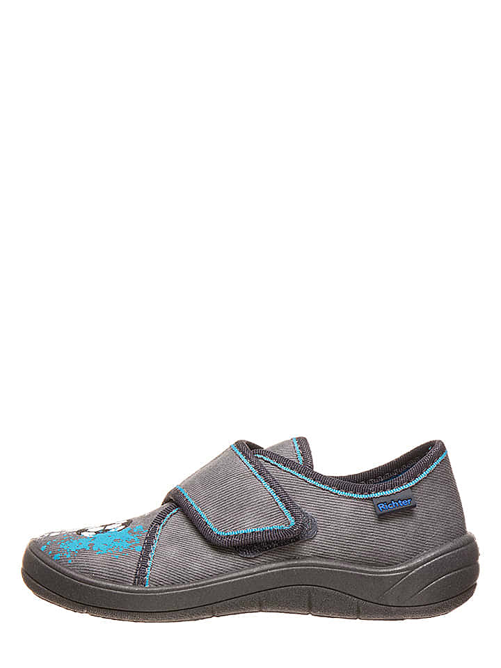 Richter Shoes Hausschuhe in Grau günstig kaufen 37