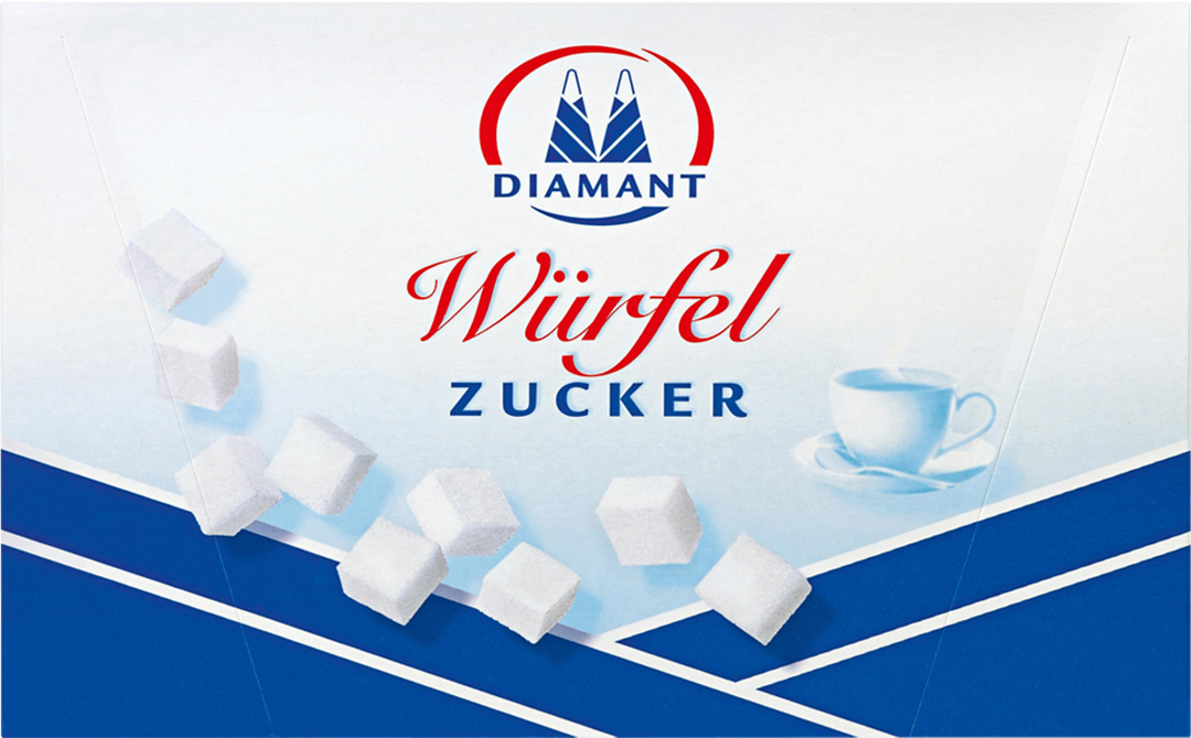 Diamant Würfelzucker