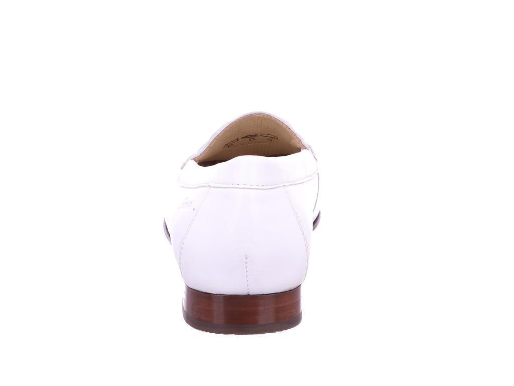 SIOUX Klassische Slipper weiss