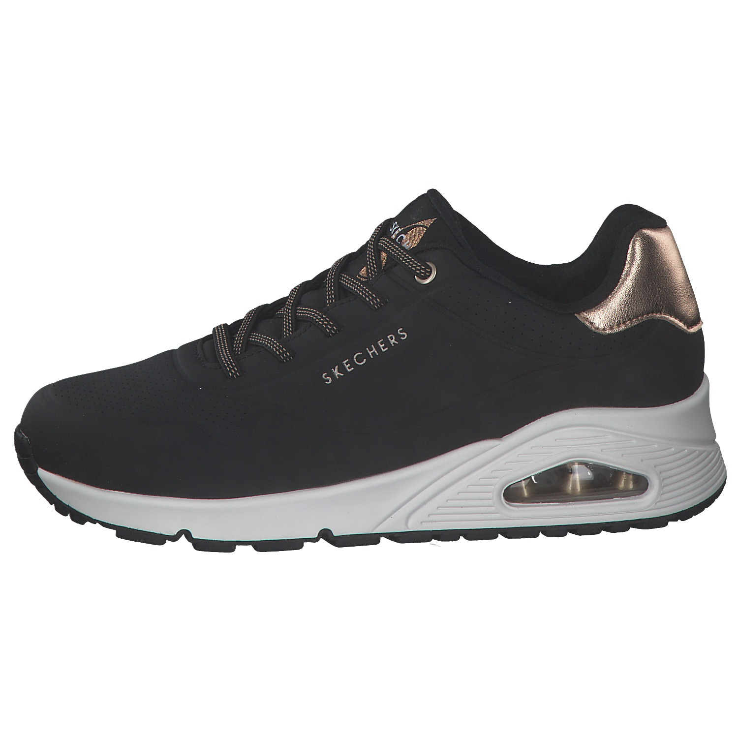 Skechers 155196, Sneakers Low, Damen, Schwarz