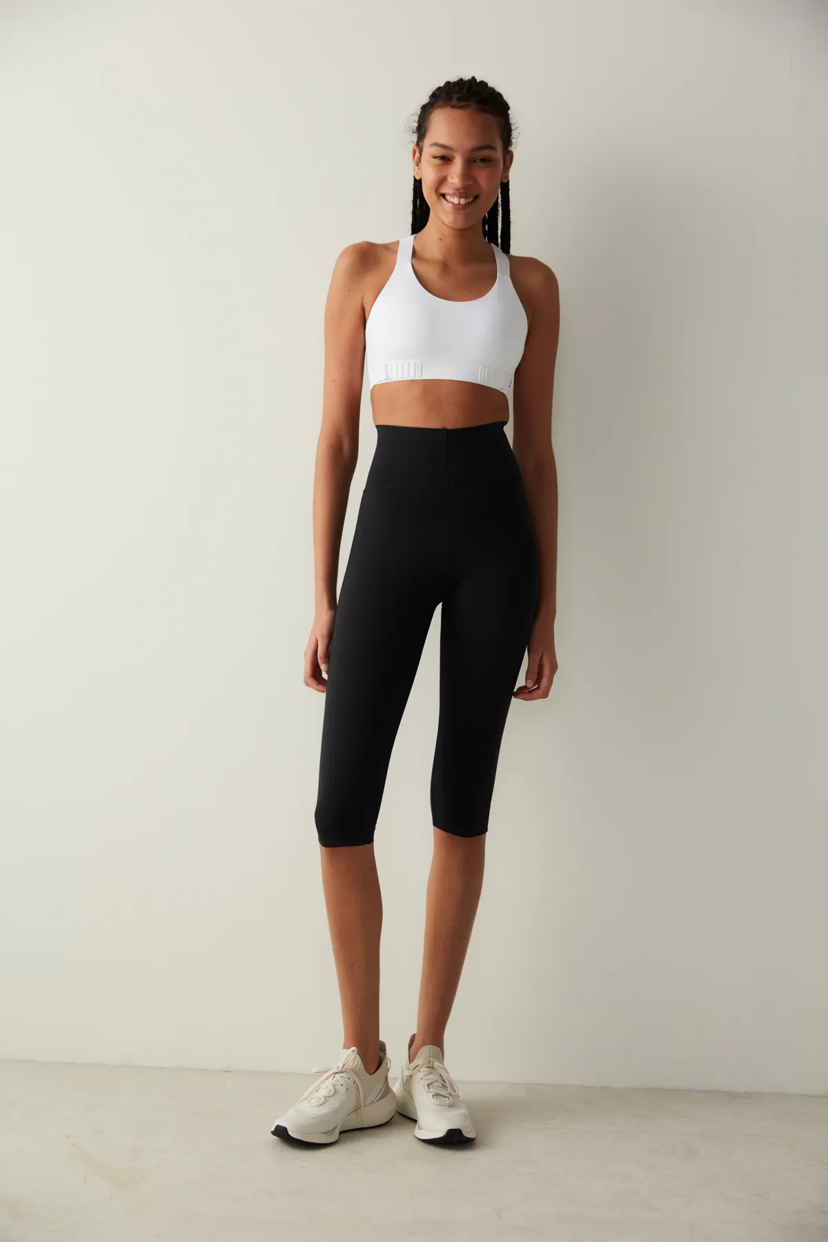 Penti  Schwarze Capri-Strumpfhose