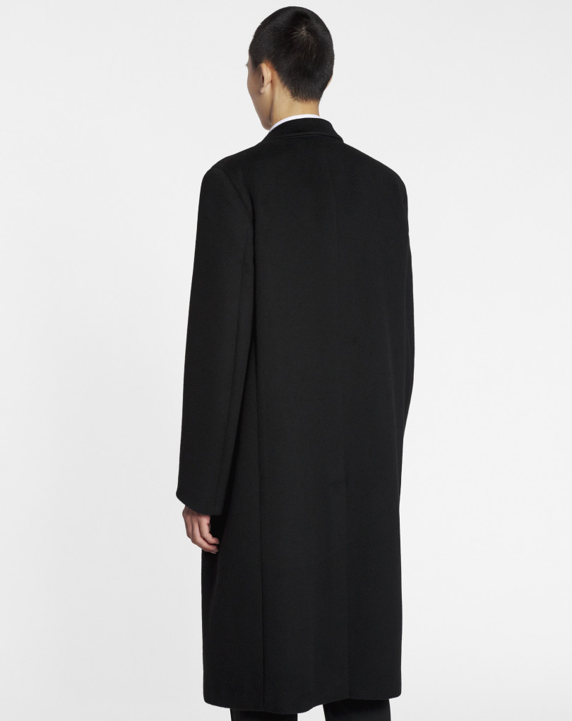 MANTEAU TAILLEUR SARTORIAL EN CACHEMIRE DOUBLE FACE