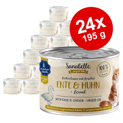 Sparpaket Sanabelle All Meat 24 x 195 g