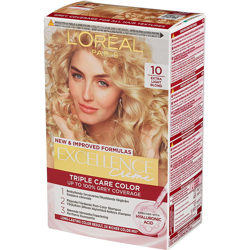 Loreal L'Oréal hårfarge 10 ekstra lysblond