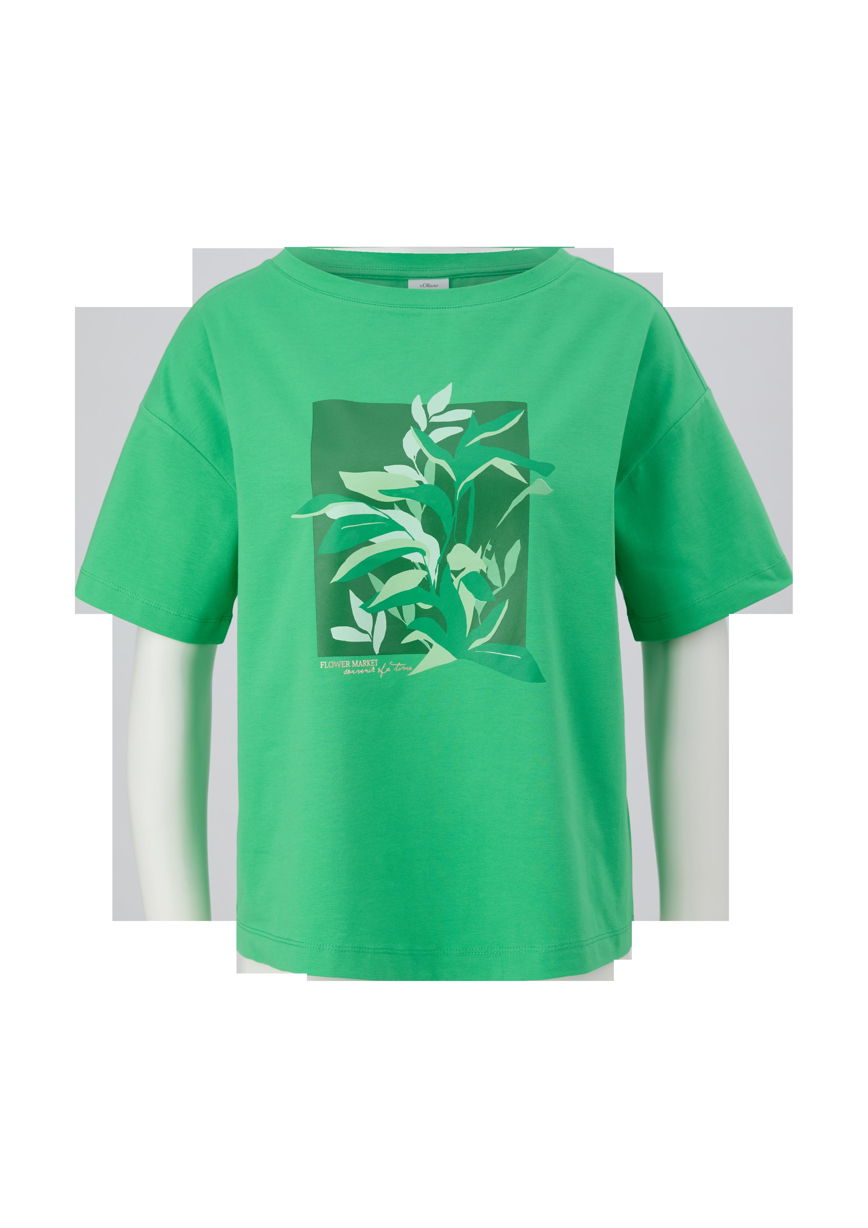 T-Shirt mit Front-Print  2138801-75D1