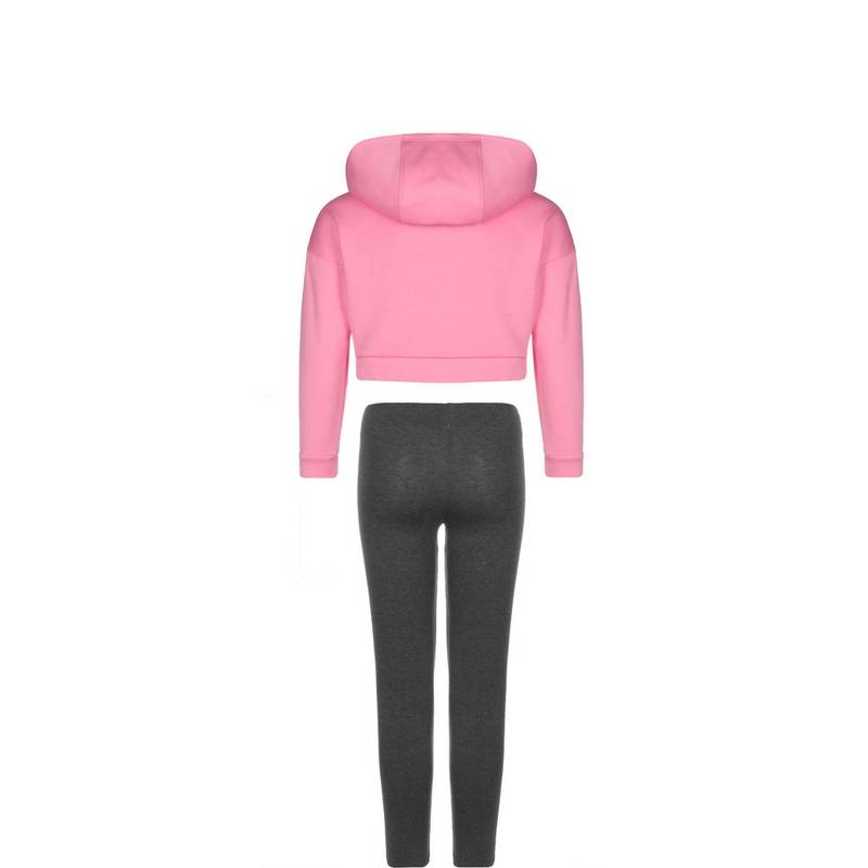 adidas Hooded Fleece Trainingsanzug Mädchen
