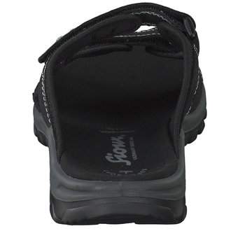 Sioux Oneglio 701 Pantolette in schwarz