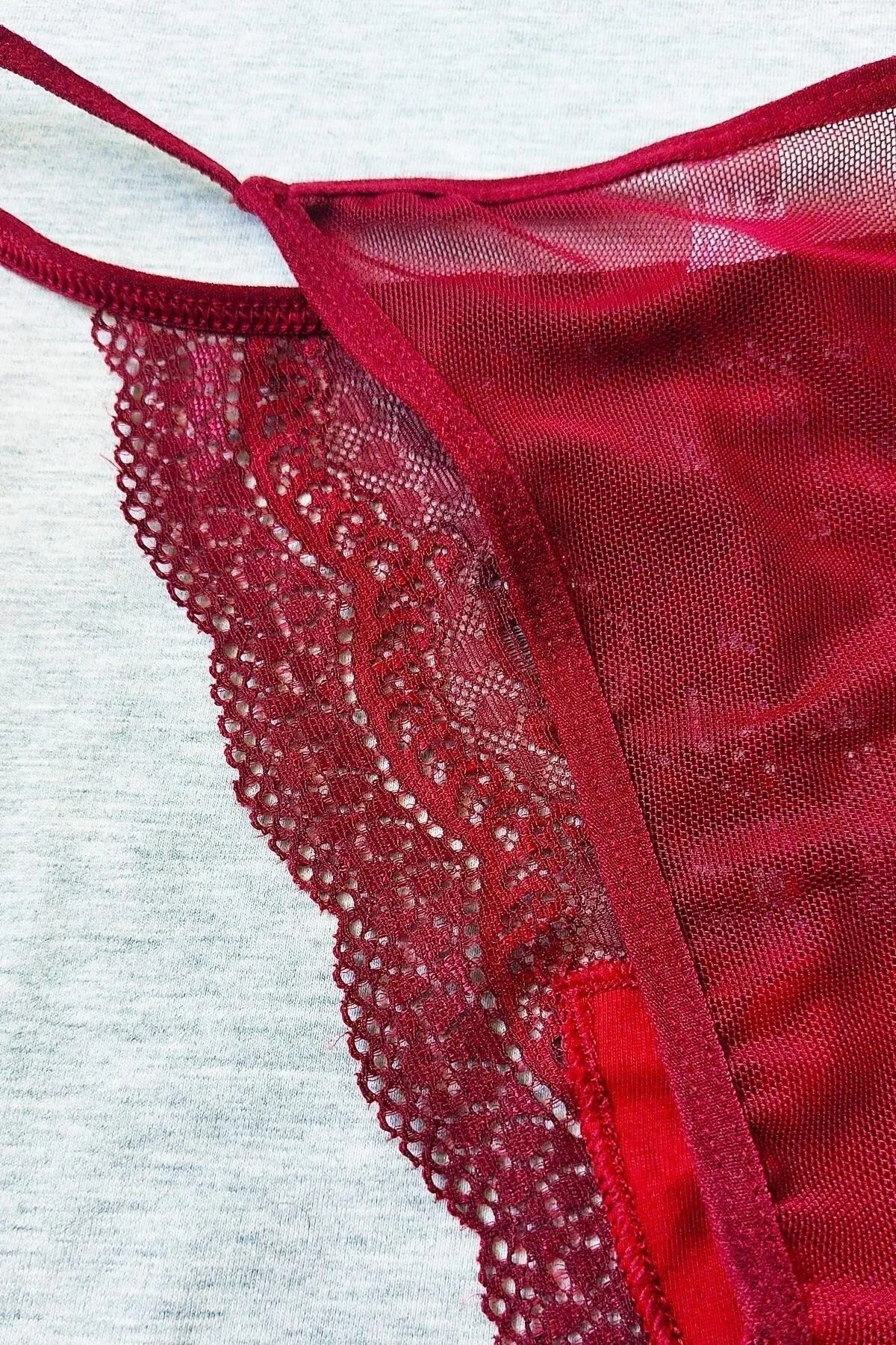 Sensu  Spitzen-Bralette-Unterwäscheset für Damen ohne Körbchen – Bra2025