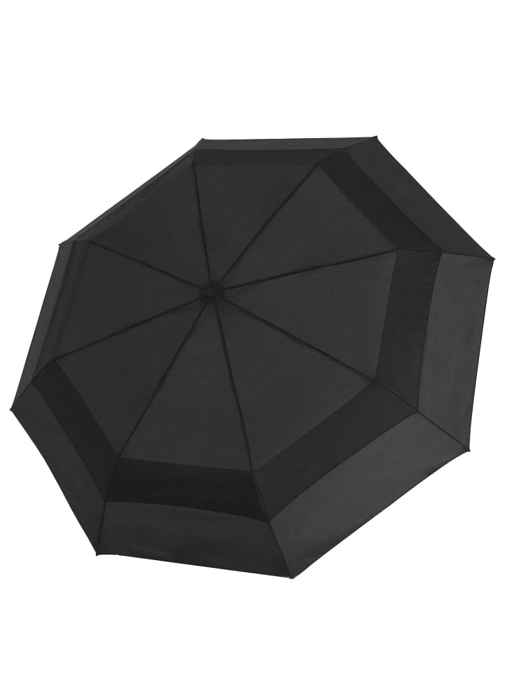 Knirps A.405 XXL Duomatic Vented - Taschenschirm Regenschirm (black) in schwarz günstig kaufen onesize