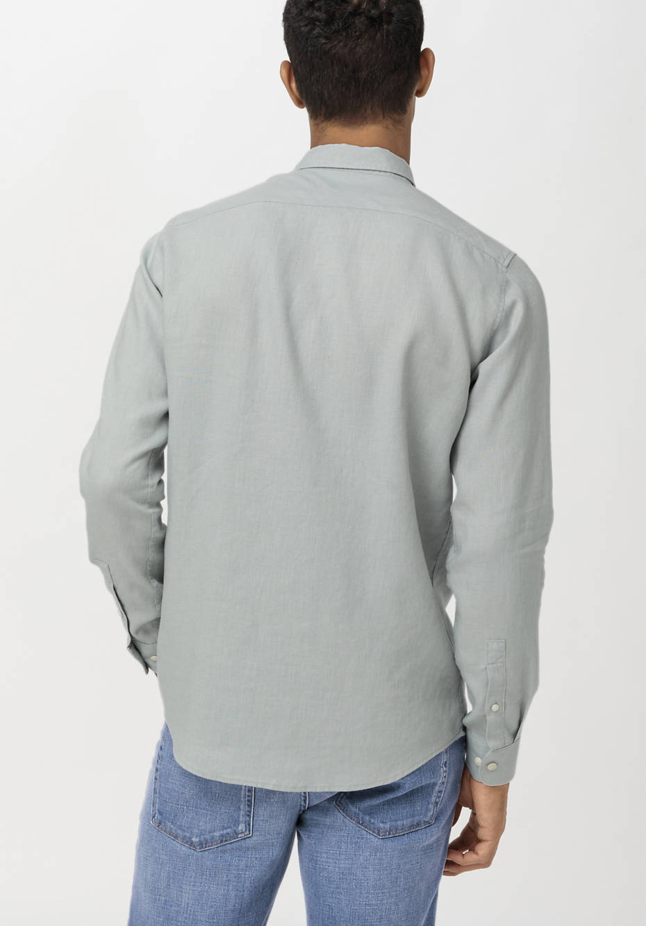Hemd Regular Fit aus reinem Bio-Leinen