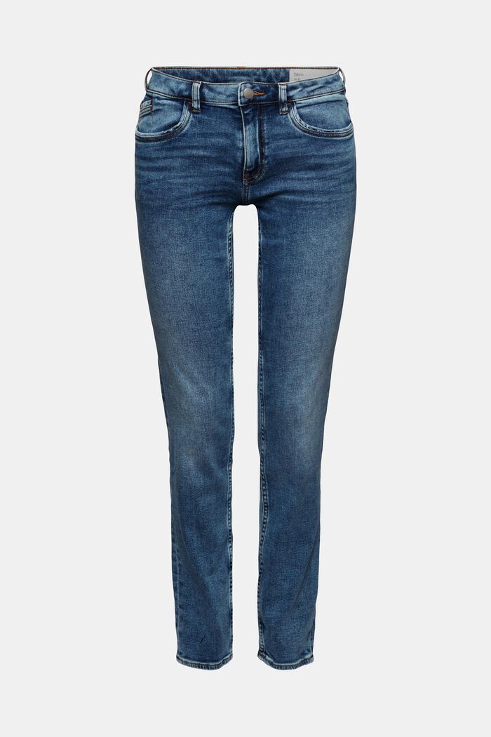 Stretch-Denim mit Organic Cotton