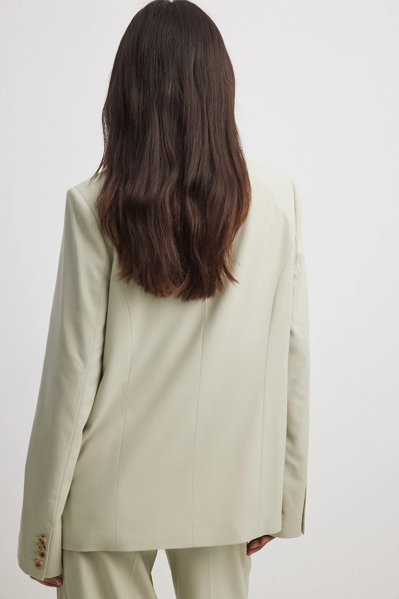 Blazer mit einem V-Ausschnitt