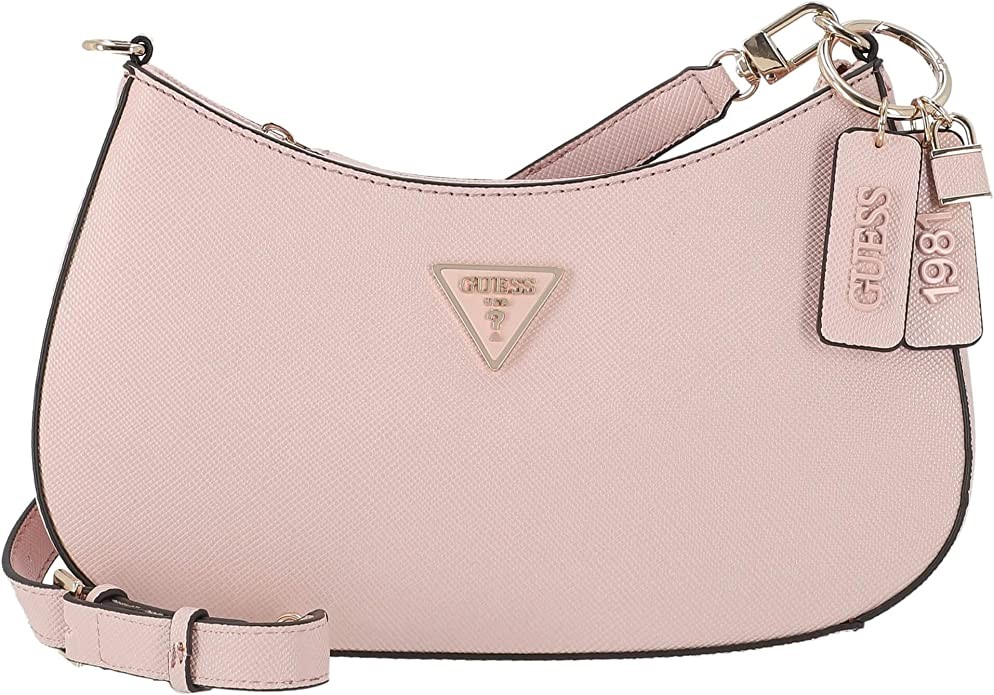 GUESS Handtaschen rose NOELLE TOP ZIP SHOULDER BAG