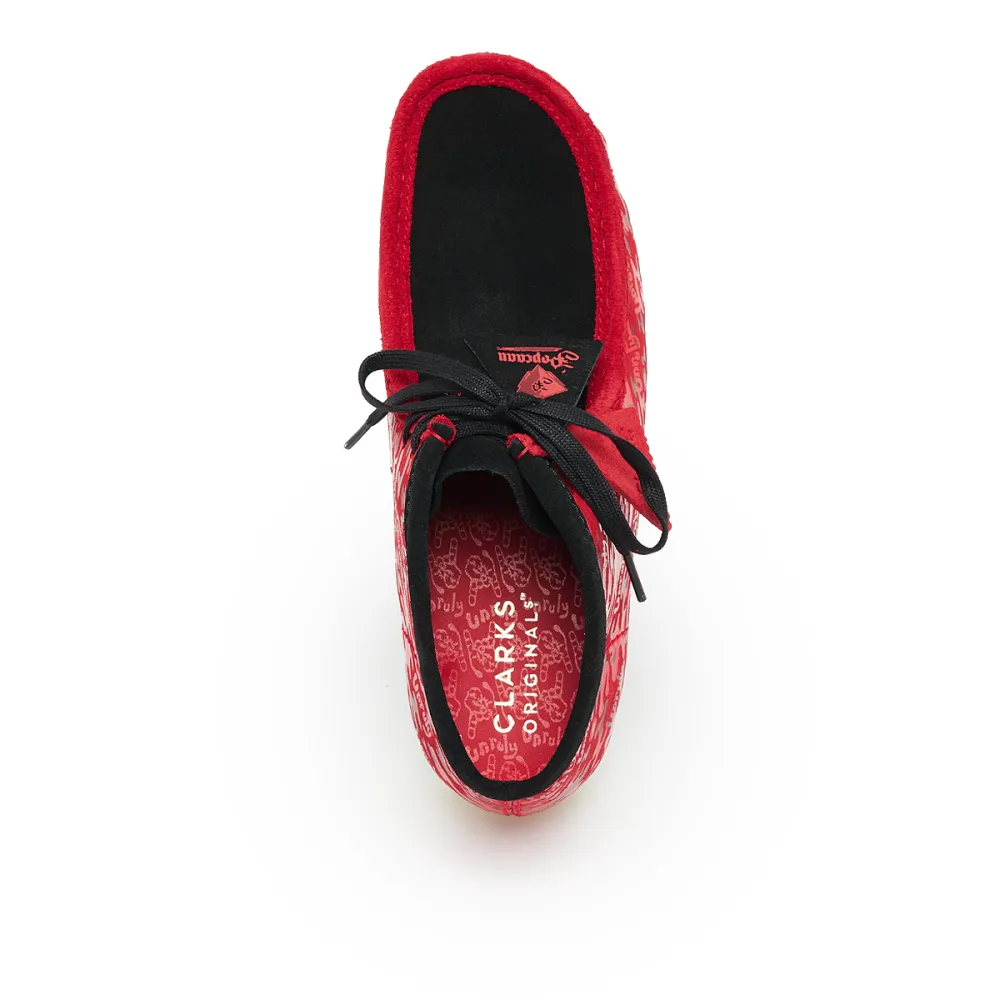 Clarks x Popcaan Wallabee Boot 26175816 / rot