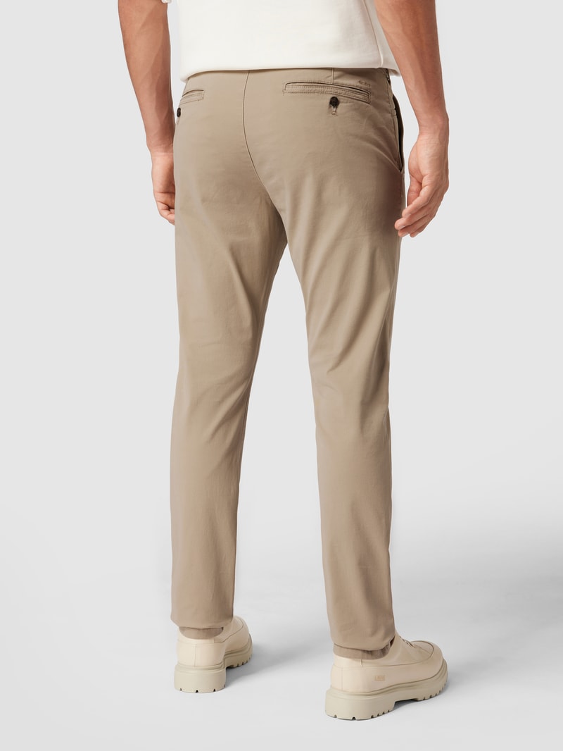 Super Slim Fit Chino mit Handytasche in beige