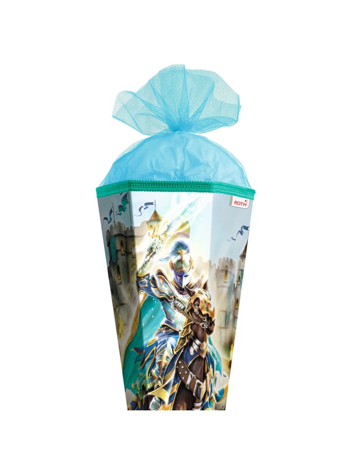 ROTH Schultüte groß Ritter 85 cm in Grün günstig kaufen onesize
