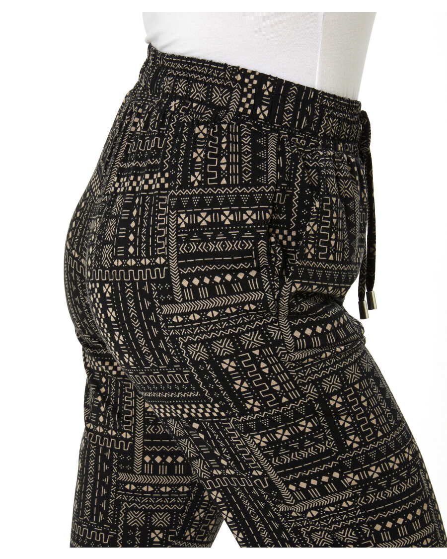 Bedruckte Freizeithose