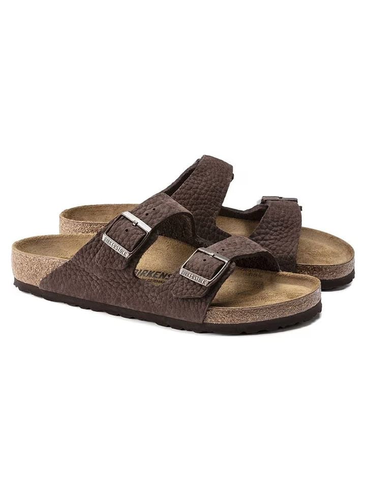 Birkenstock Leder-Pantoletten 