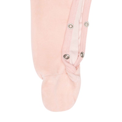 Strampler langarm GOTS, rosa