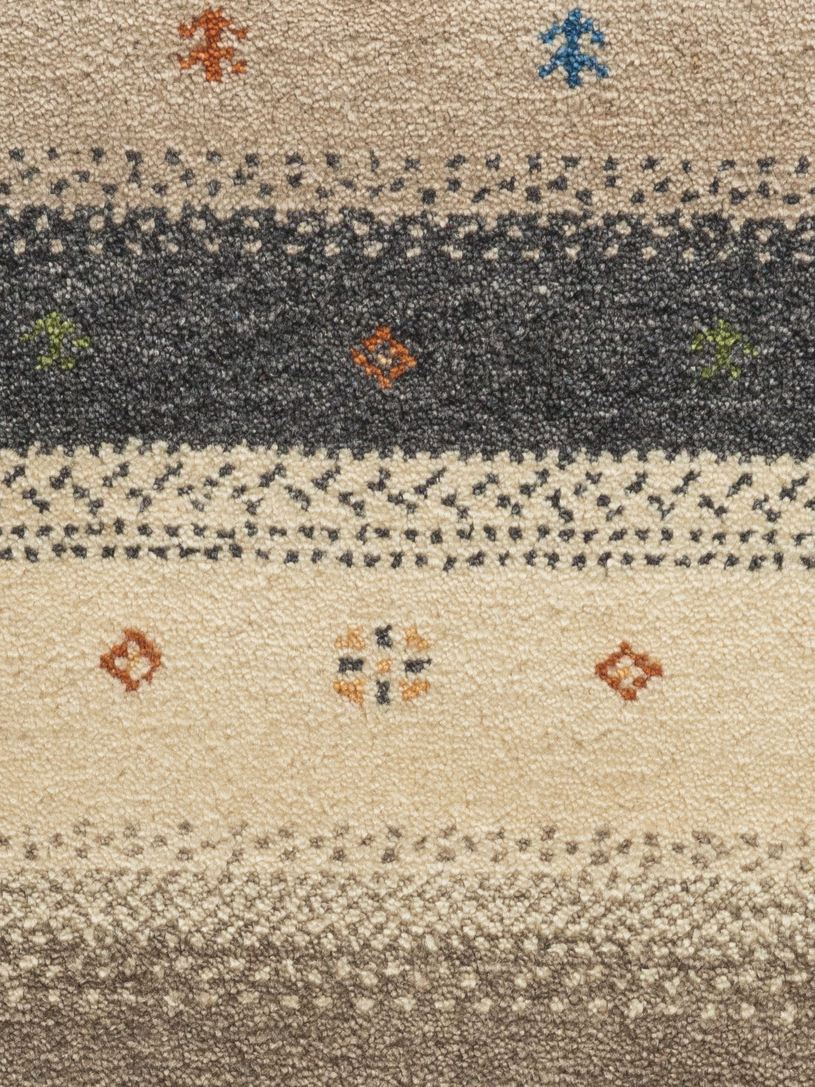 Odisha Gabbeh ca. 72 x 142 cm, Unikat / Einzelstück