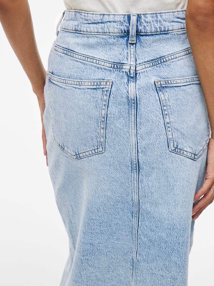 Vila Jeansrock in Hellblau günstig kaufen