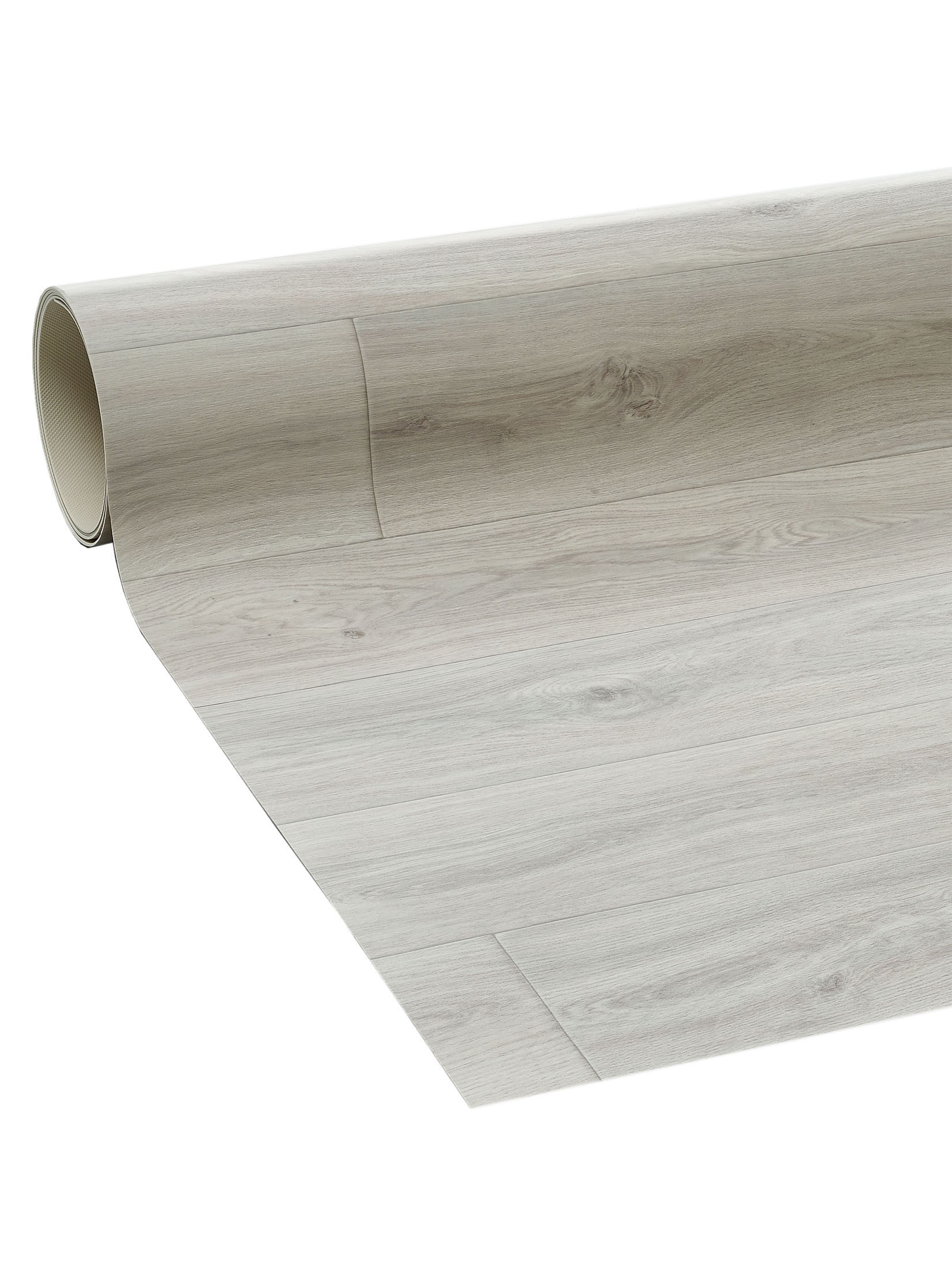 Woodlike Vinyl-Rollenware, Eiche Weiss 02