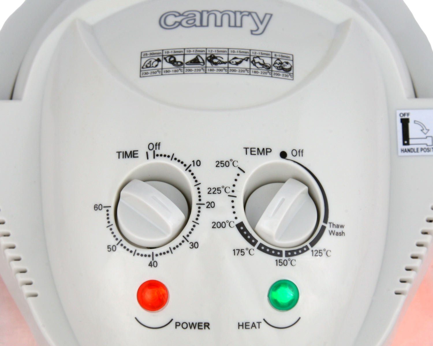 Camry Heißluftfritteuse CR-6305 Umluftofen, Halogen-Ofen, 1400 W