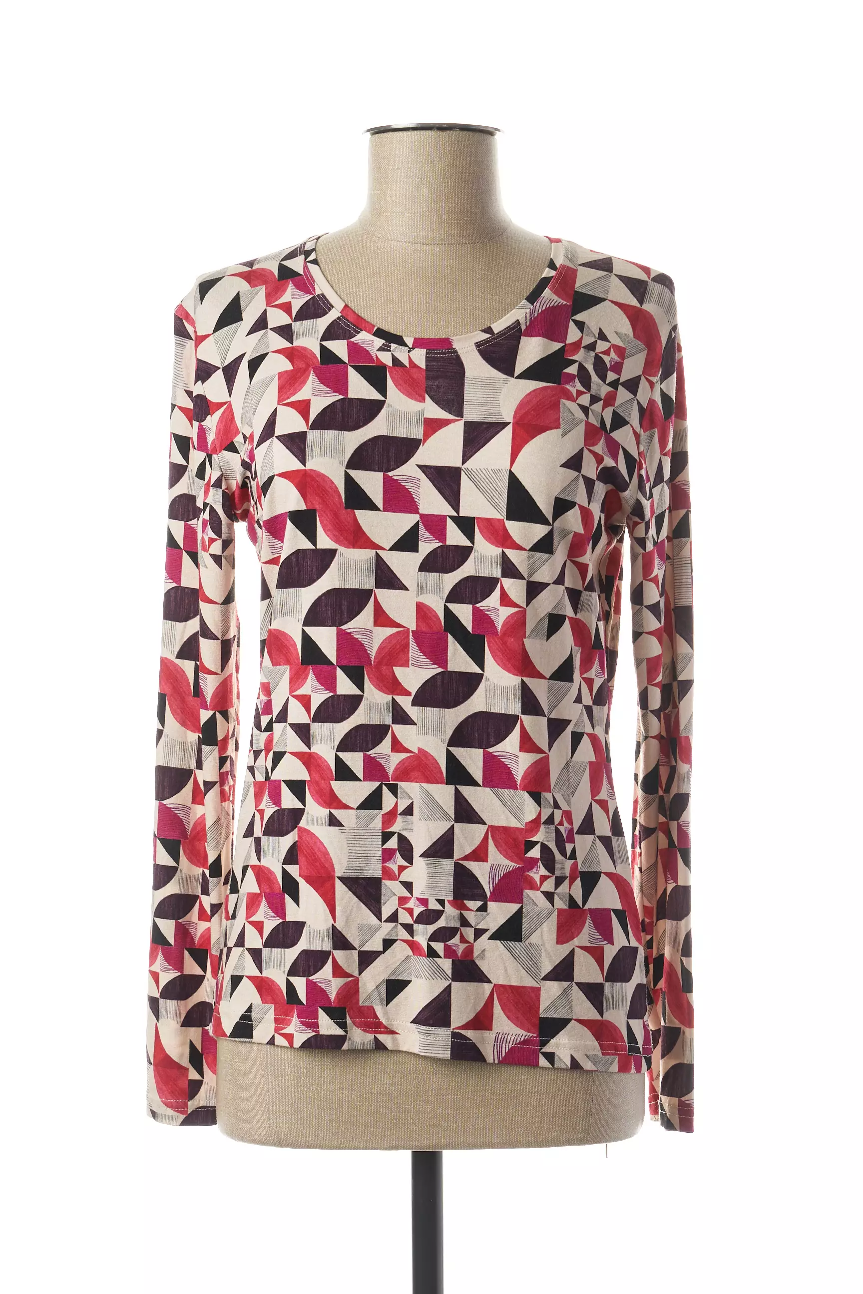 Quatre Vingt Jours Tshirts Femme couleur beige
