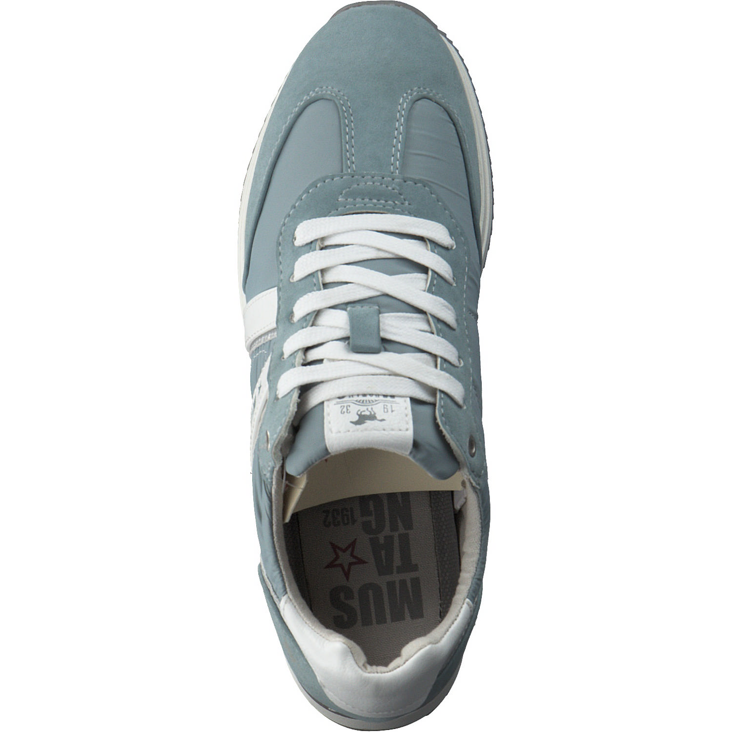 Mustang 1418303, Sneakers Low, Damen, Blau