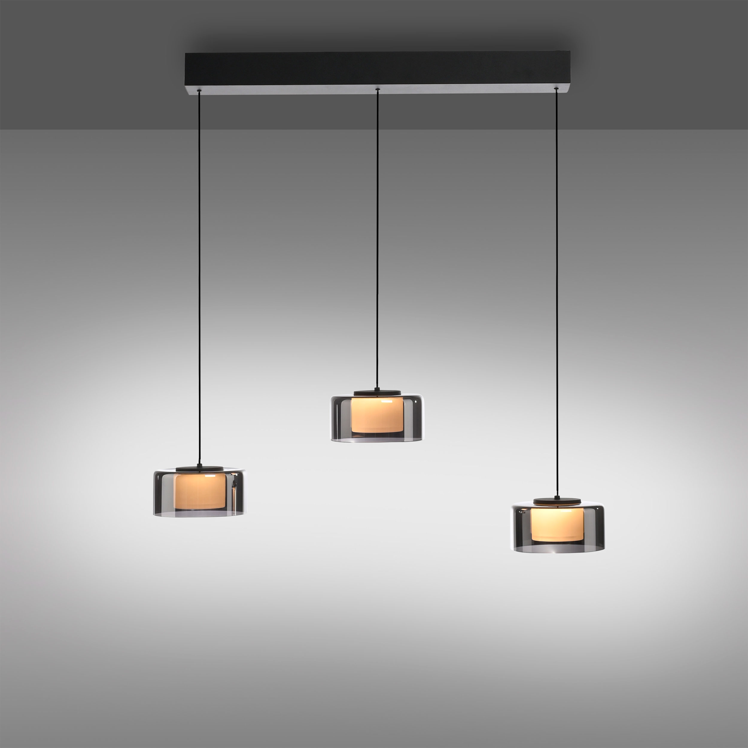 Paul NeuhausLED-Pendelleuchte 3flg