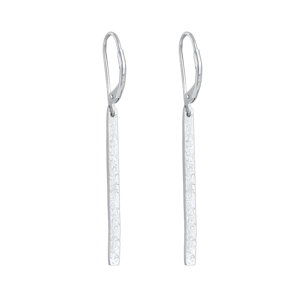 Elli Elli Boucles d'Oreilles Baguette de suspension pour dames Geo Antique Vintage Loo Boucles d'oreilles
