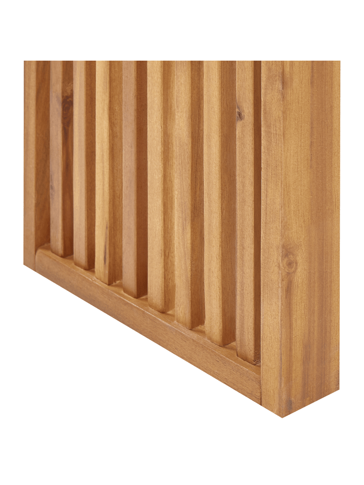 Beliani Gartentisch BELLANO in Heller Holzfarbton - (W) 150 x (H) 60 x (L) 35 cm günstig kaufen onesize