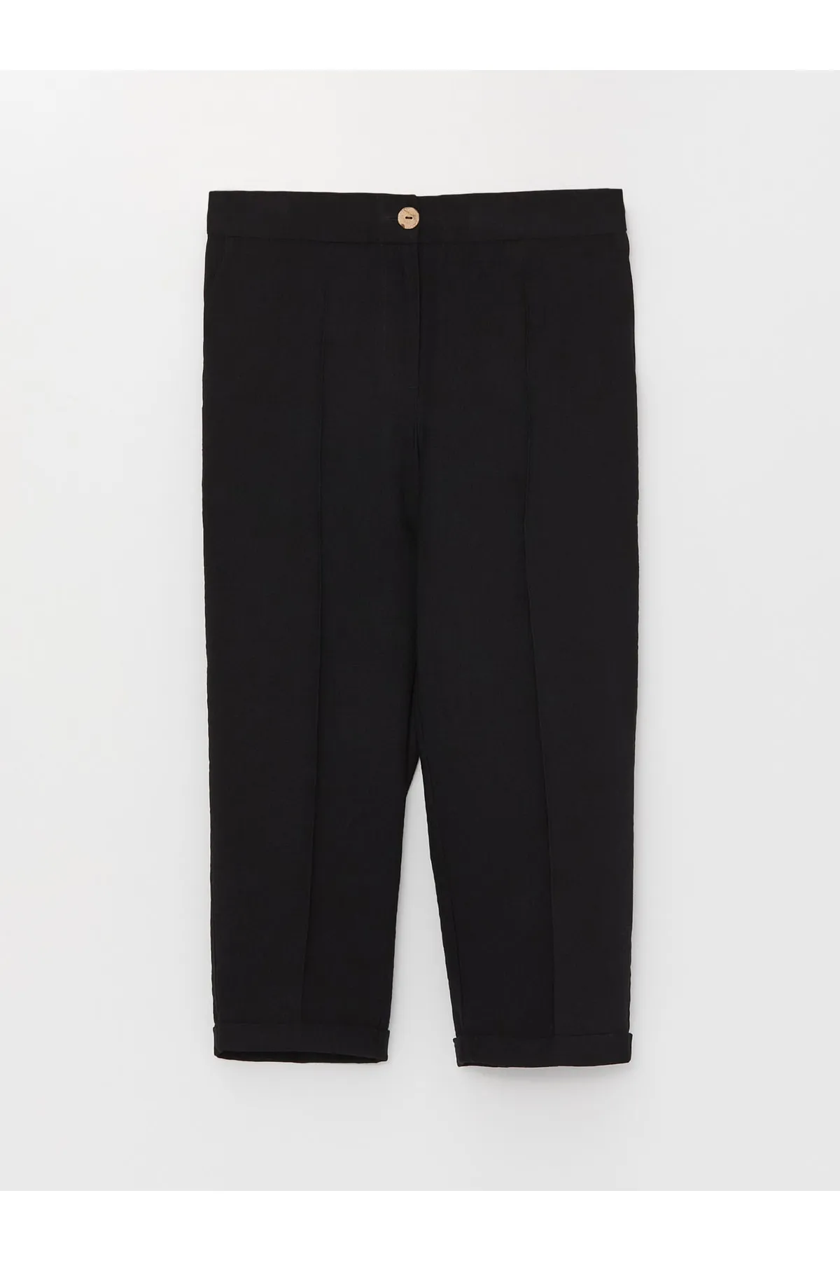 LC Waikiki  Bequeme Passform Leinen-Look Damen Capri