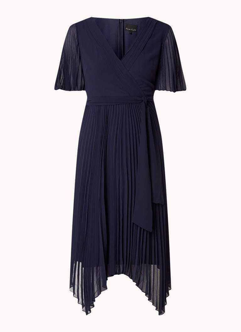 Vestido midi Kendall Phase Eight, azul marino, talla 08