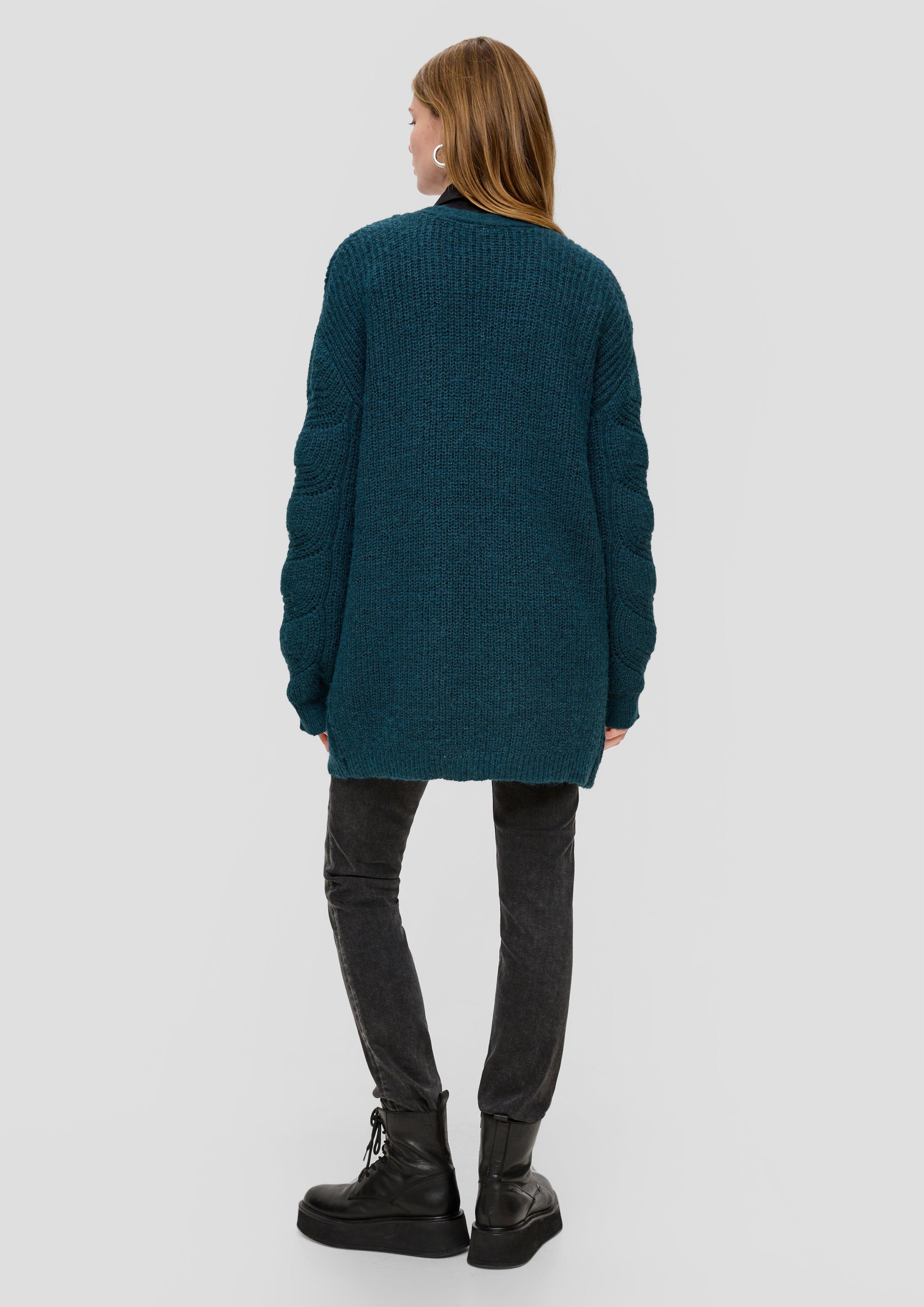 Strick-Cardigan mit Zopfmuster  2151228-6985