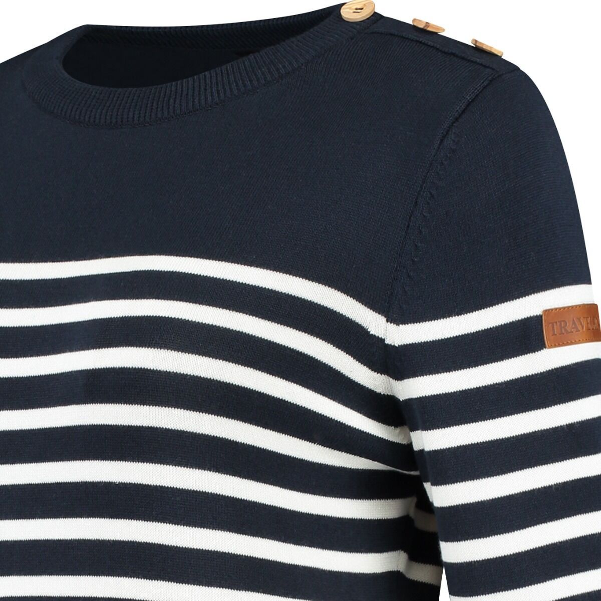 Travelin' Vattern Dark Blue Damen Pullover