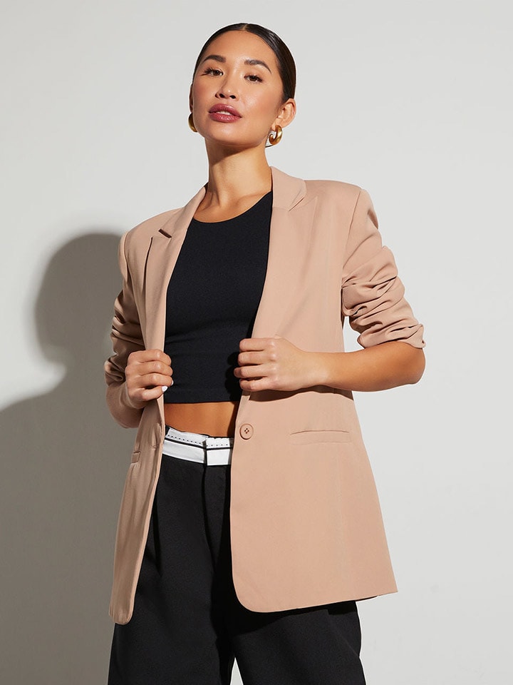 LA Angels Blazer in Beige günstig kaufen