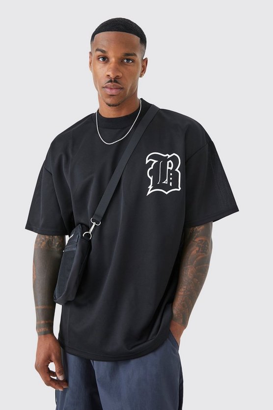 Oversize Mesh B T-Shirt