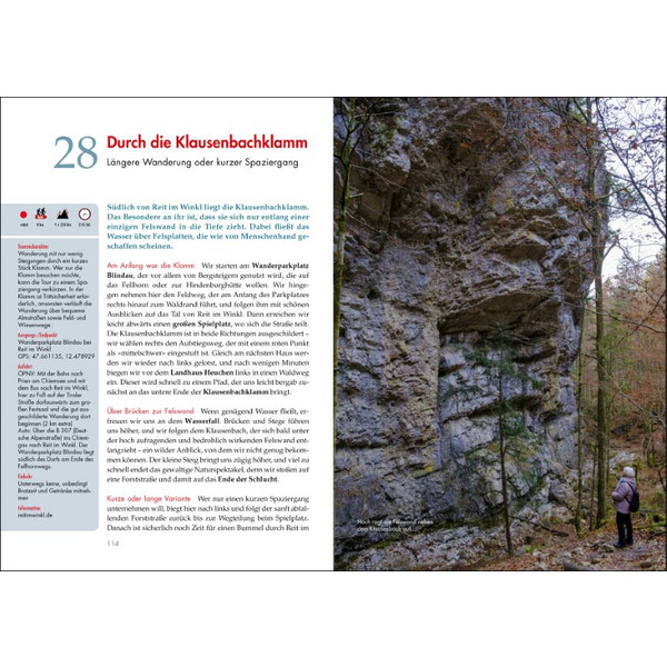 WILDE WASSERFÄLLE UND KLAMMEN IN DEN BAYERISCHEN HAUSBERGEN - Wanderführer