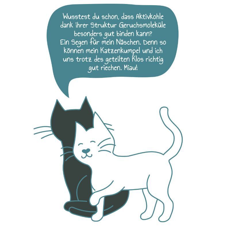 PRIME Katzenstreu PRIME PRIMOX Premium Klumpstreu Aktivkohle 8l