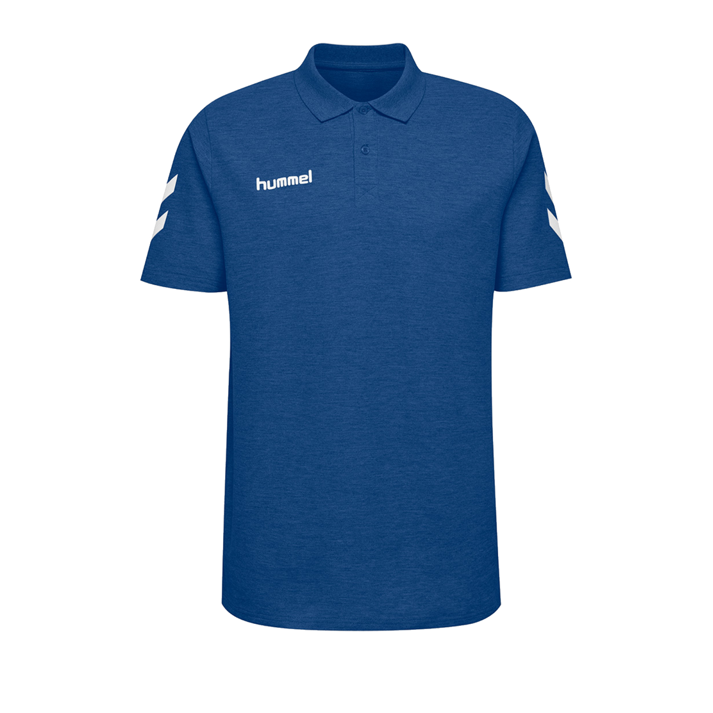 Hummel Cotton Poloshirt Kids Blau F7045