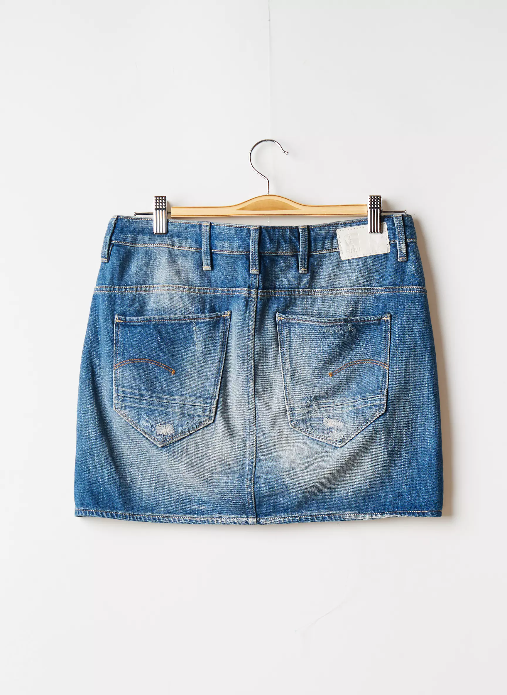 G Star Mini Jupe Femme couleur bleu