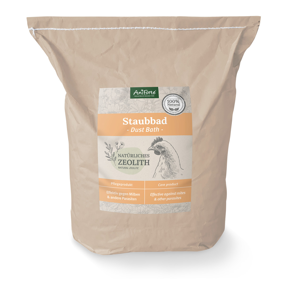Aniforte Streu & Stroh Aniforte Staubbad für Hühner 10kg